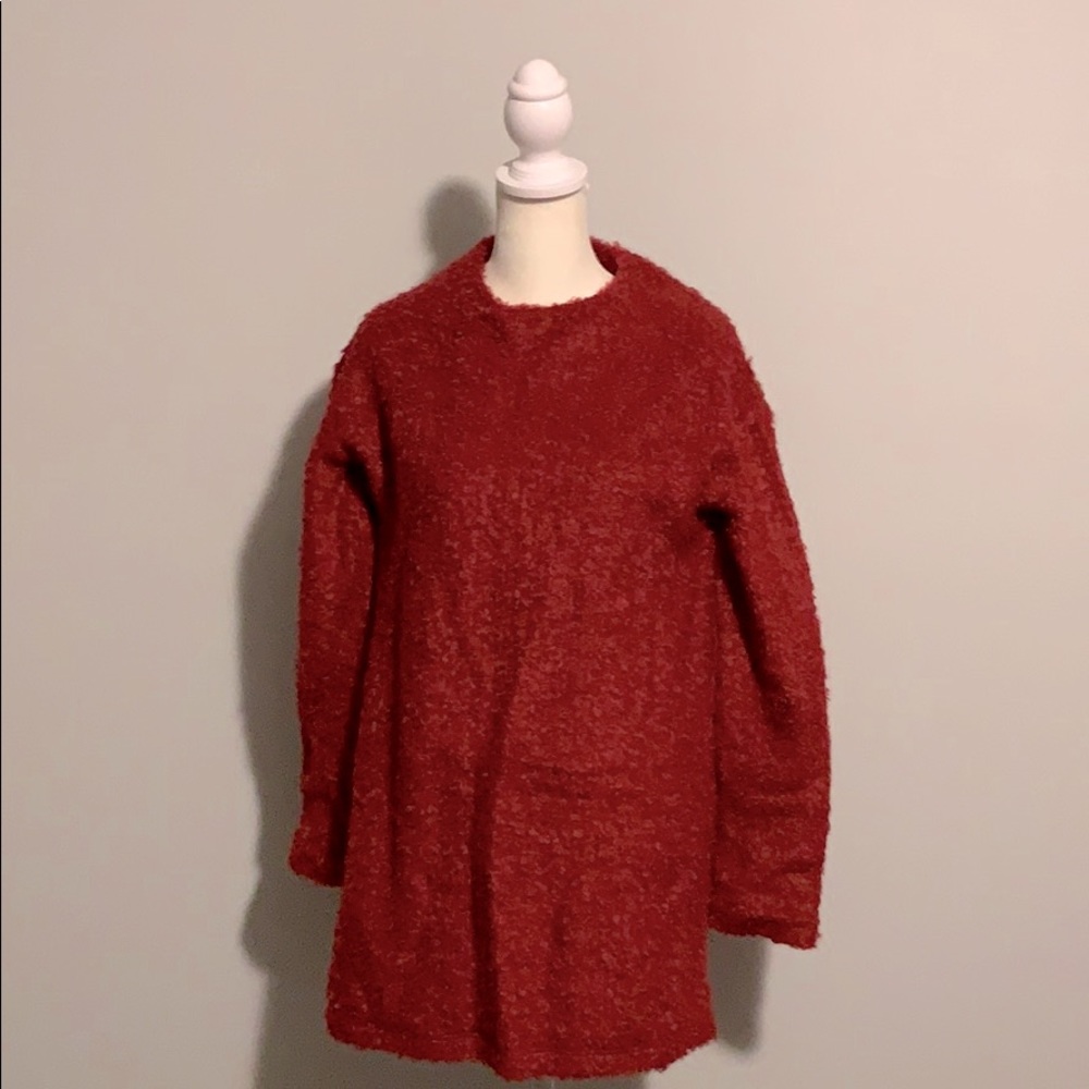 Reformation Red Sweater